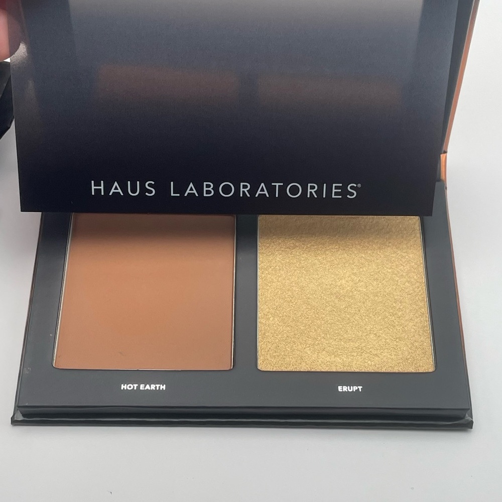Haus Labs by Lady Gaga Heat Spell Bronzer & Highlighter Duo Hot Earth / Erupt
